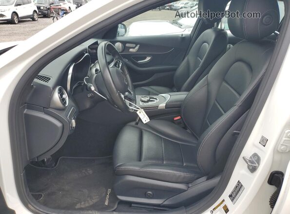WDDWF8EB9LR548750 2020 MERCEDES-BENZ C Белый Вид салона спереди