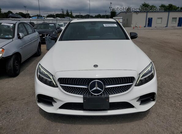 WDDWF8EB9LR548750 2020 MERCEDES-BENZ C Белый Вид спереди