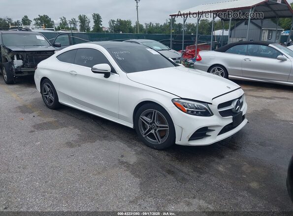 WDDWJ8EB0KF856033 2019 MERCEDES-BENZ C-CLASS White Front right