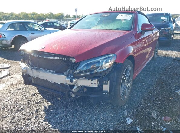 WDDWK8EB3LF973894 2020 MERCEDES-BENZ C-CLASS Red წინა ხედი