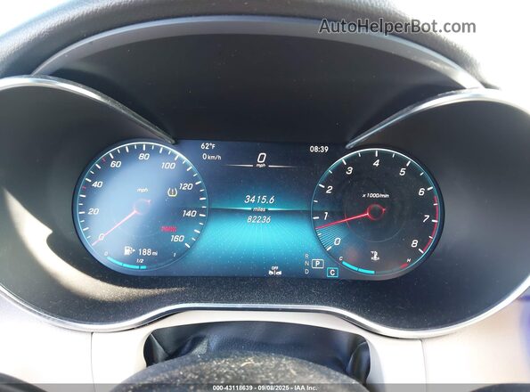 WDDWK8EB3LF973894 2020 MERCEDES-BENZ C-CLASS Red უკანა სავარძლების ხედი