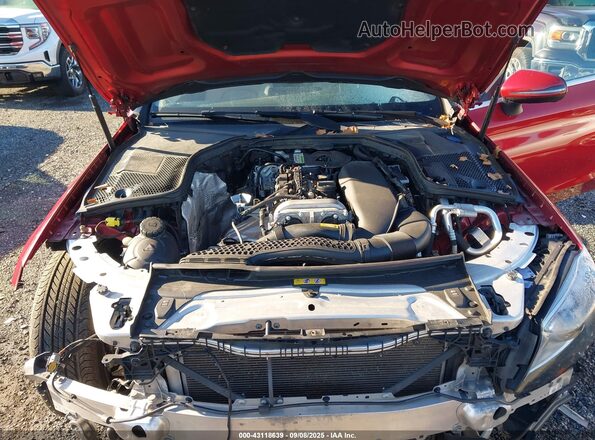 WDDWK8EB3LF973894 2020 MERCEDES-BENZ C-CLASS Red უკანა ხედი