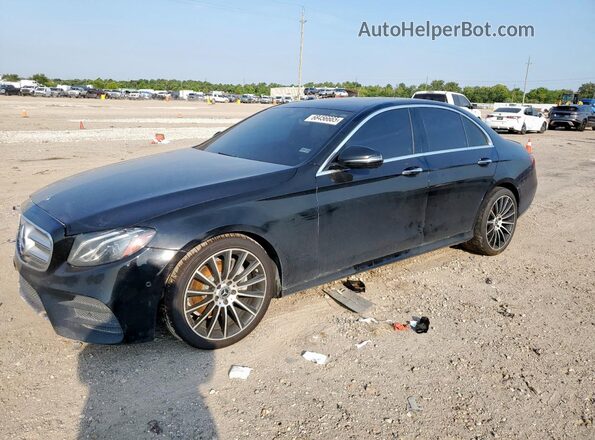 WDDZF4JB1JA338909 2018 MERCEDES-BENZ E Black Front left