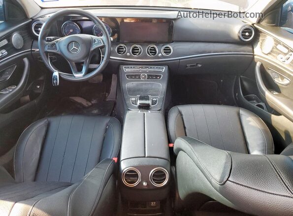 WDDZF4JB1JA338909 2018 MERCEDES-BENZ E Black Dashboard view