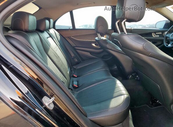 WDDZF4JB1JA338909 2018 MERCEDES-BENZ E Black Rear seats view