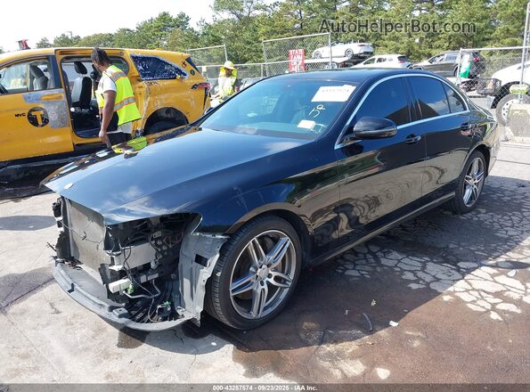 WDDZF4JB5HA039823 2017 MERCEDES-BENZ E-CLASS Черный Передняя левая четверть