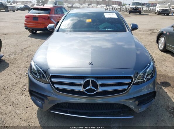 WDDZF4JB8JA434973 2018 MERCEDES-BENZ E-CLASS Серый Вид спереди