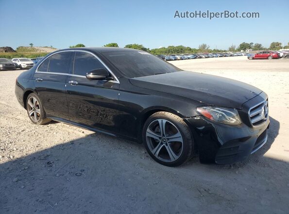 WDDZF4JBXJA332414 2018 MERCEDES-BENZ E Черный Передняя правая четверть