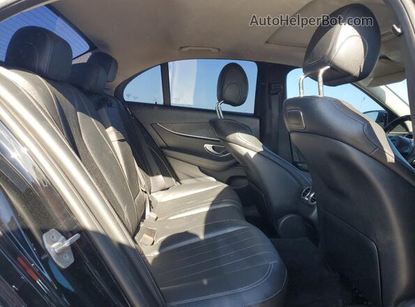 WDDZF4JBXJA332414 2018 MERCEDES-BENZ E Черный Вид задних сидений