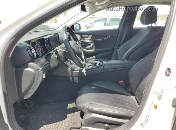 WDDZF4JBXJA345082 2018 MERCEDES-BENZ E White Front interior view