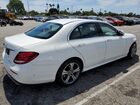 2018 Mercedes-benz E 300 White vin: WDDZF4JBXJA345082
