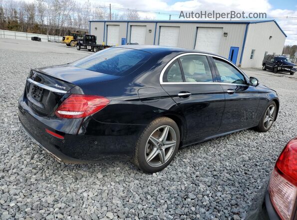 WDDZF4KB0JA388506 2018 MERCEDES-BENZ E Черный Задняя правая четверть