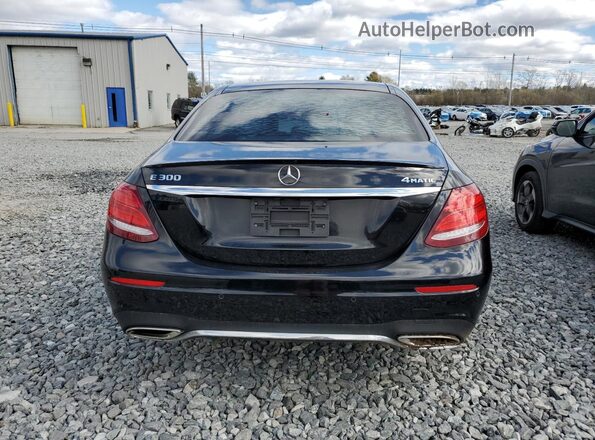 WDDZF4KB0JA388506 2018 MERCEDES-BENZ E Черный Вид сзади