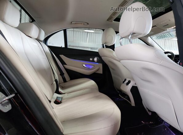 WDDZF4KB1HA175235 2017 MERCEDES-BENZ E Black Widok tylnych siedzeń