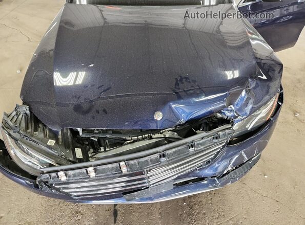 WDDZF4KB2JA398812 2018 MERCEDES-BENZ E Blue Widok wnętrza z tyłu