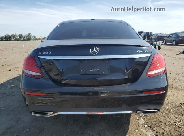 WDDZF4KB2JA456384 2018 MERCEDES-BENZ E Black Հետևի տեսք