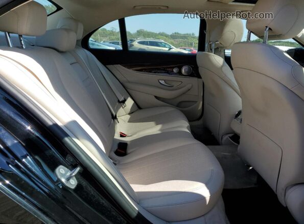 WDDZF4KB4JA347330 2018 MERCEDES-BENZ E Black Rear seats view