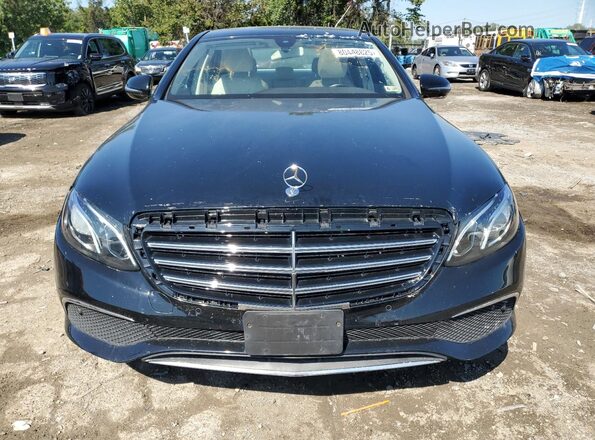 WDDZF4KB4JA347330 2018 MERCEDES-BENZ E Black Front view