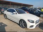 2018 Mercedes-benz E 300 4matic White vin: WDDZF4KB5JA338300