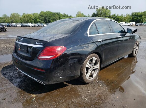 WDDZF4KB5JA441572 2018 MERCEDES-BENZ E Black Tył prawy