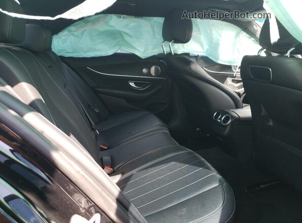 WDDZF4KB5JA441572 2018 MERCEDES-BENZ E Black Widok tylnych siedzeń