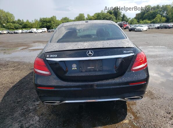 WDDZF4KB5JA441572 2018 MERCEDES-BENZ E Black Widok z tyłu