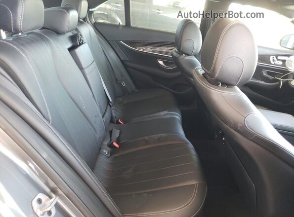 WDDZF6JB8LA726525 2020 MERCEDES-BENZ E Gray Widok tylnych siedzeń