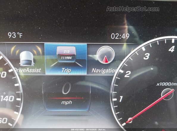 WDDZF8DB7LA737796 2020 MERCEDES-BENZ E Серебряный 