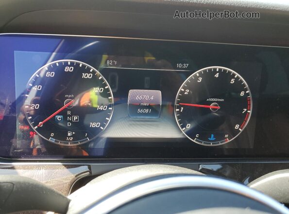WDDZF8DB8LA702913 2020 MERCEDES-BENZ E Белый Вид щитка приборов
