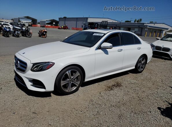 WDDZF8DB8LA702913 2020 MERCEDES-BENZ E Белый Передняя левая четверть