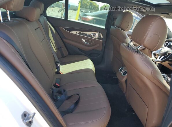 WDDZF8DB8LA702913 2020 MERCEDES-BENZ E Белый Вид задних сидений