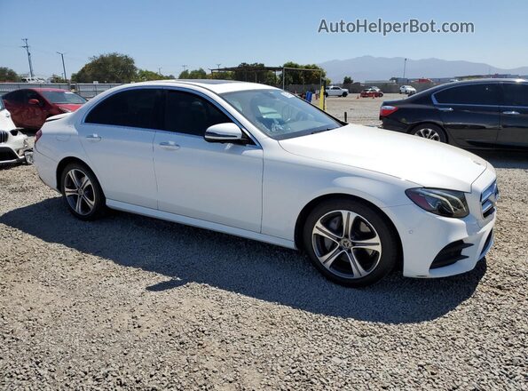 WDDZF8DB8LA702913 2020 MERCEDES-BENZ E Белый Передняя правая четверть