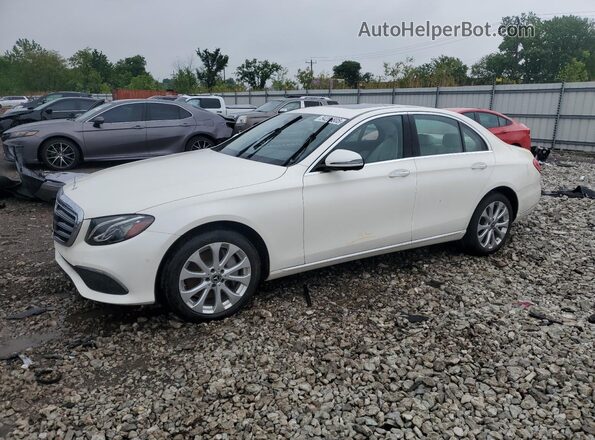 WDDZF8DBXLA748839 2020 MERCEDES-BENZ E Cream Vista tres cuartos delantera izquierda