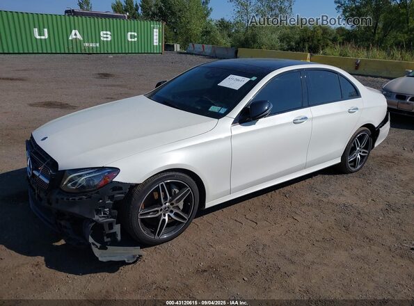WDDZF8EB2LA748025 2020 MERCEDES-BENZ E-CLASS Белый Передняя левая четверть