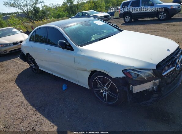 WDDZF8EB2LA748025 2020 MERCEDES-BENZ E-CLASS Белый Передняя правая четверть