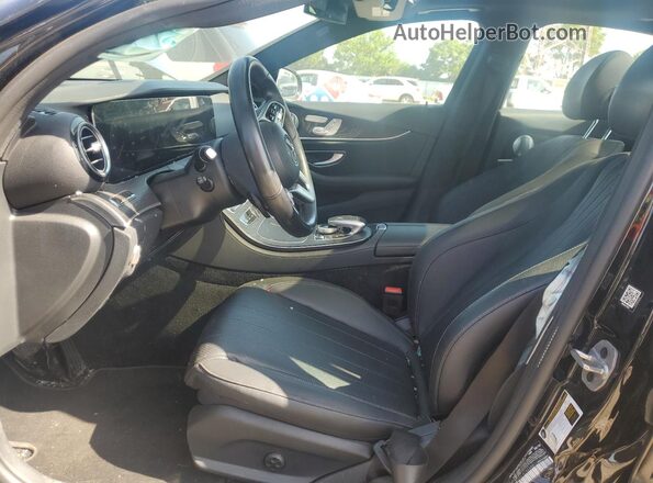 WDDZF8EB5LA732546 2020 MERCEDES-BENZ E Черный Вид салона спереди