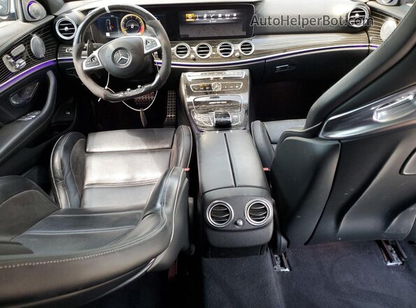 WDDZF8KB2JA291962 2018 MERCEDES-BENZ E Black Widok deski rozdzielczej