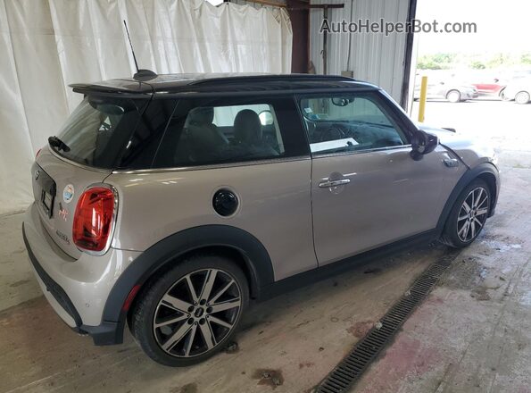 WMW53DH06P2T26454 2023 MINI COOPER Желто-коричневый Задняя правая четверть
