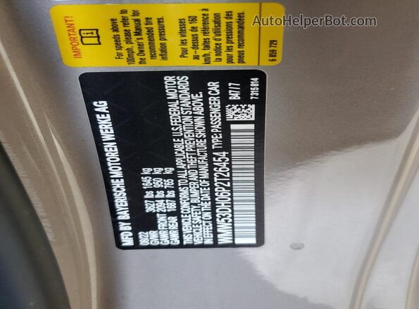 WMW53DH06P2T26454 2023 MINI COOPER Желто-коричневый Вид подкапотного пространства