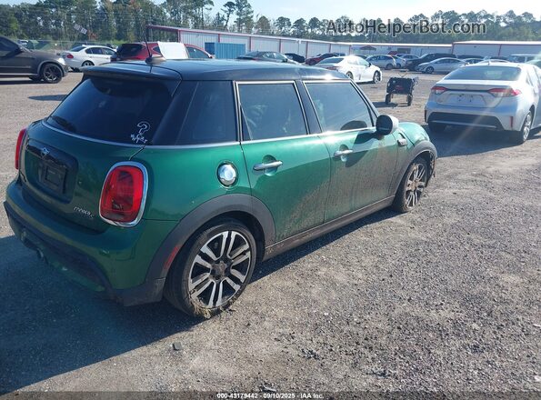 WMW53DK07N2P55172 2022 MINI COOPER Green Rear right