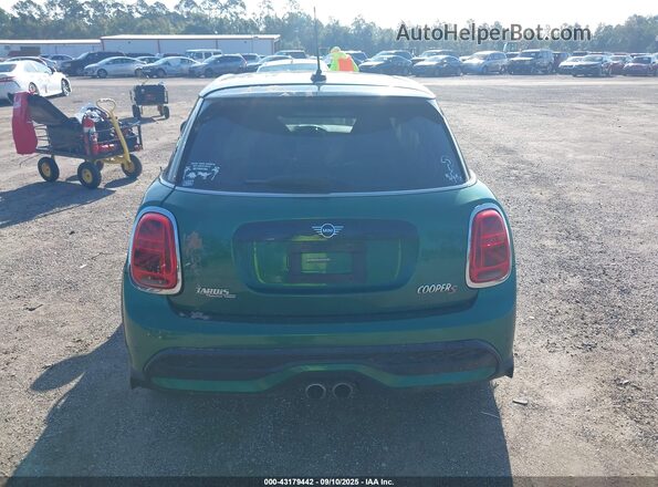 WMW53DK07N2P55172 2022 MINI COOPER Green 