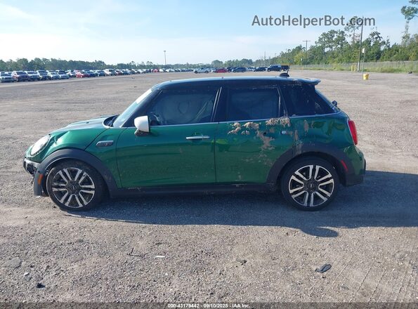 WMW53DK07N2P55172 2022 MINI COOPER Green 360 interior view