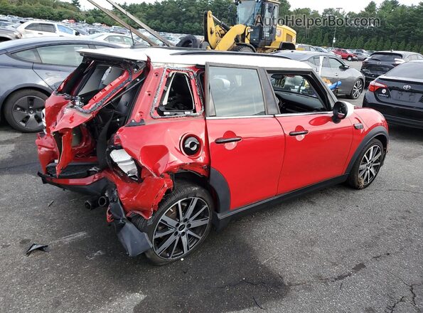 WMW53DK07P2S66810 2023 MINI COOPER Красный Задняя правая четверть