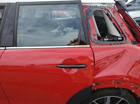 WMW53DK07P2S66810 2023 MINI COOPER Красный Вид задних сидений