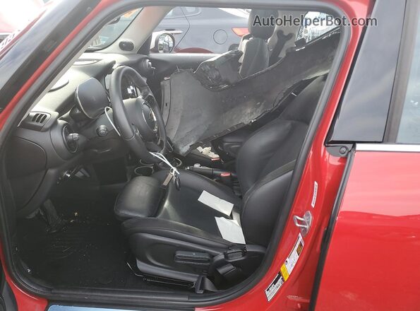 WMW53DK07P2S66810 2023 MINI COOPER Красный Вид салона спереди
