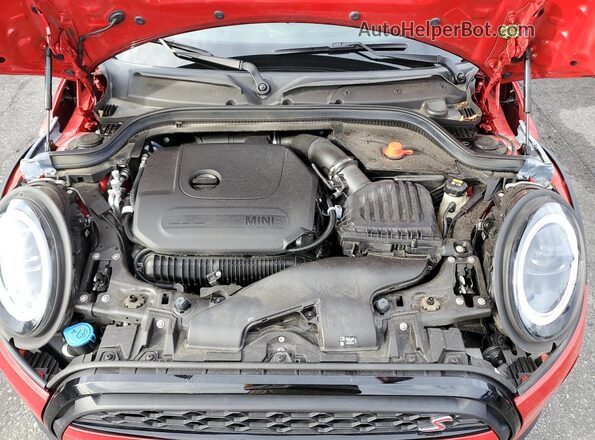 WMW53DK07P2S66810 2023 MINI COOPER Красный Вид задней части салона