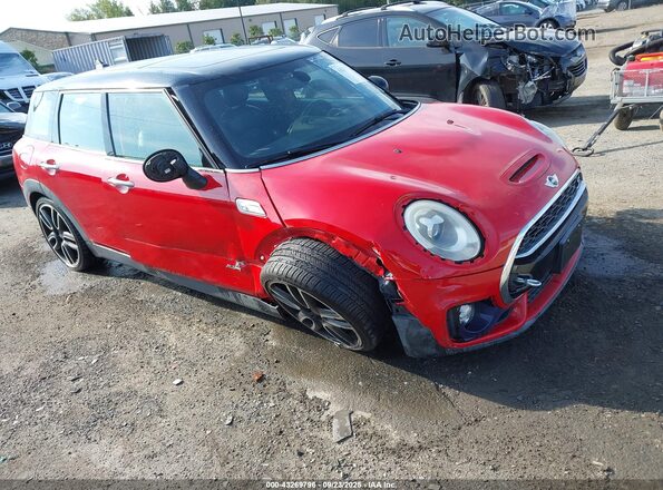 WMWLU5C58H2E81671 2017 MINI CLUBMAN Red Przód prawy