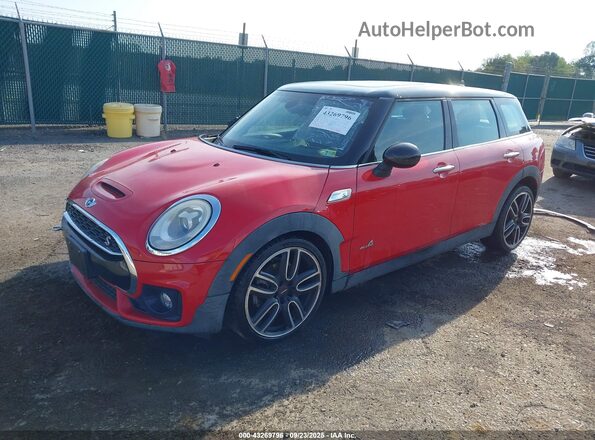 WMWLU5C58H2E81671 2017 MINI CLUBMAN Red Przód lewy