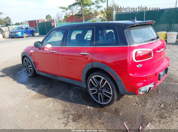 WMWLU5C58H2E81671 2017 MINI CLUBMAN Red Tył lewy