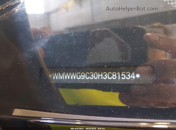WMWWG9C30H3C81534 2017 MINI CONVERTIBLE Бирюзовый Вид подкапотного пространства